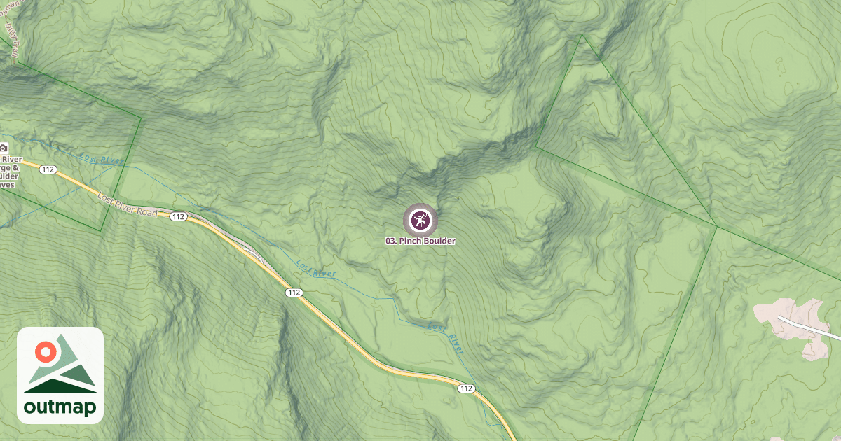 Map of 03. Pinch Boulder