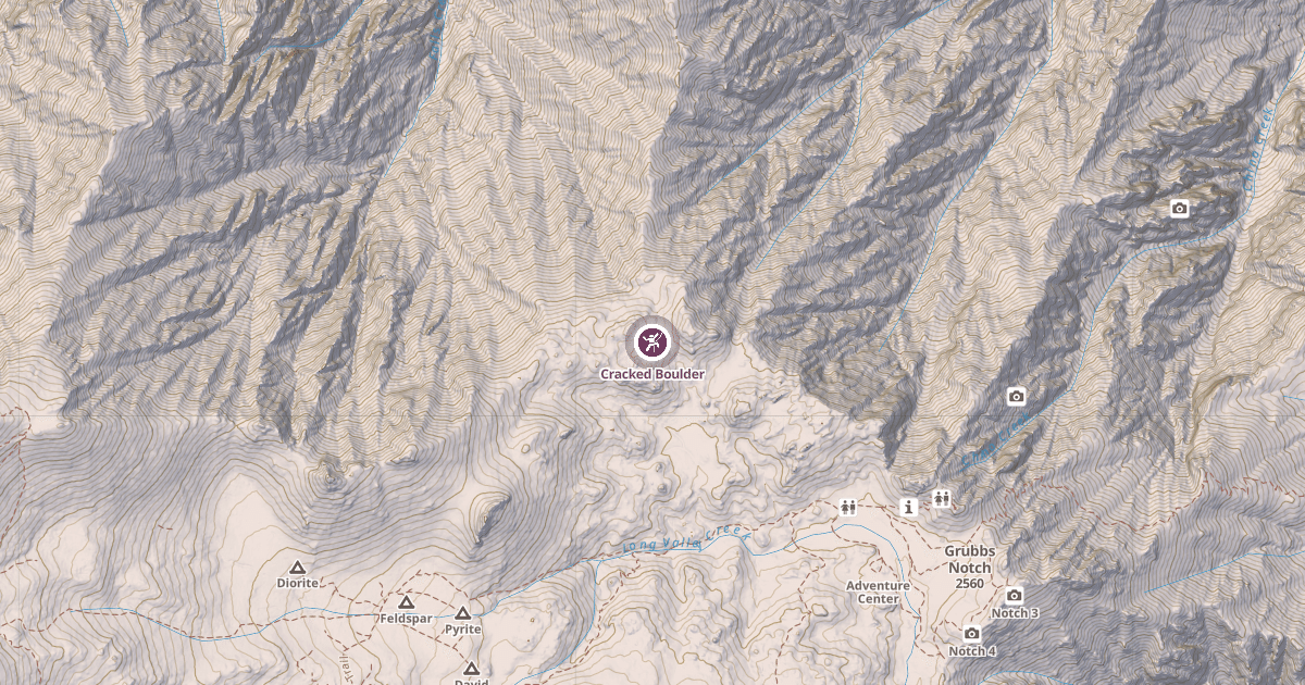 Map preview of Cracked Boulder