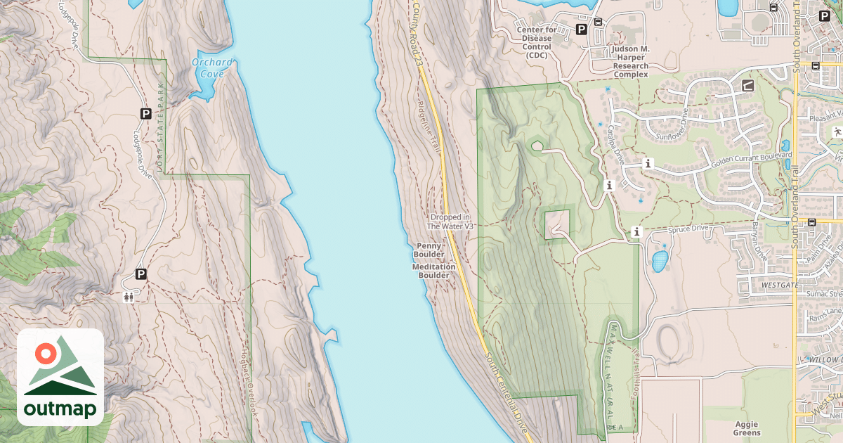 Map of Dropped in The Water