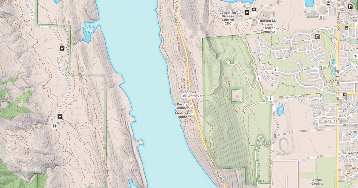 Map preview of Dropped in The Water