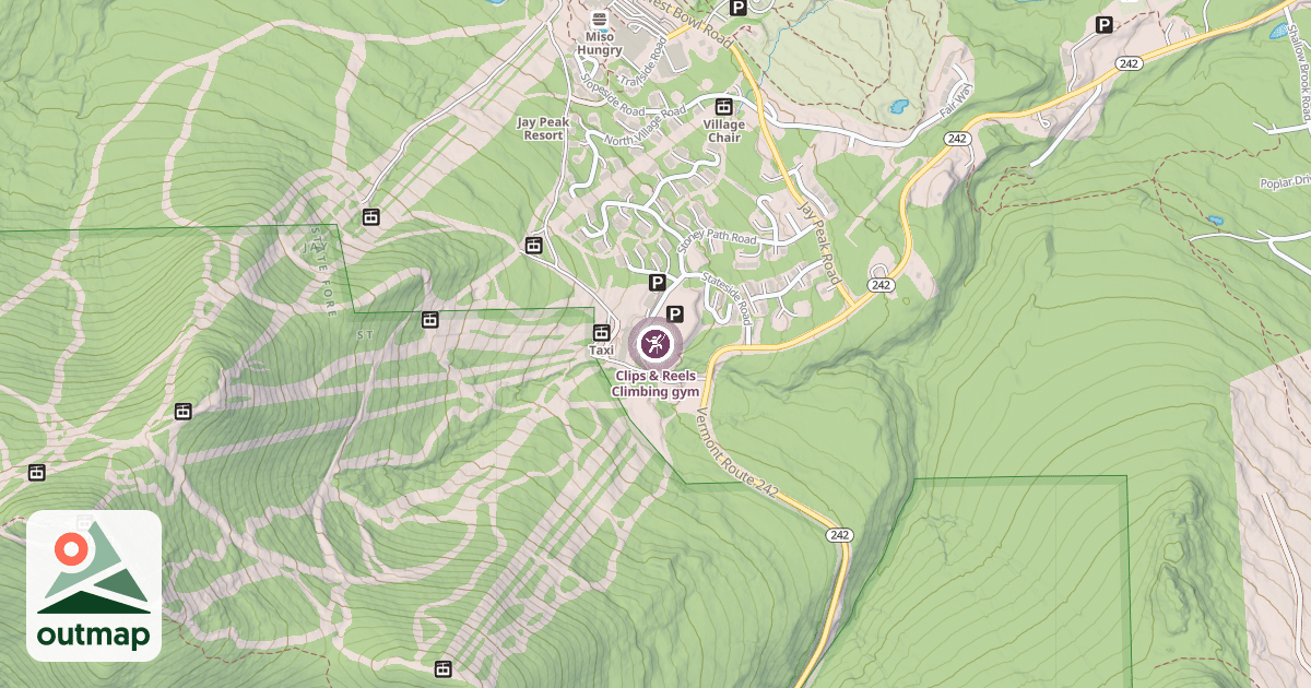 Map of Clips & Reels Climbing gym
