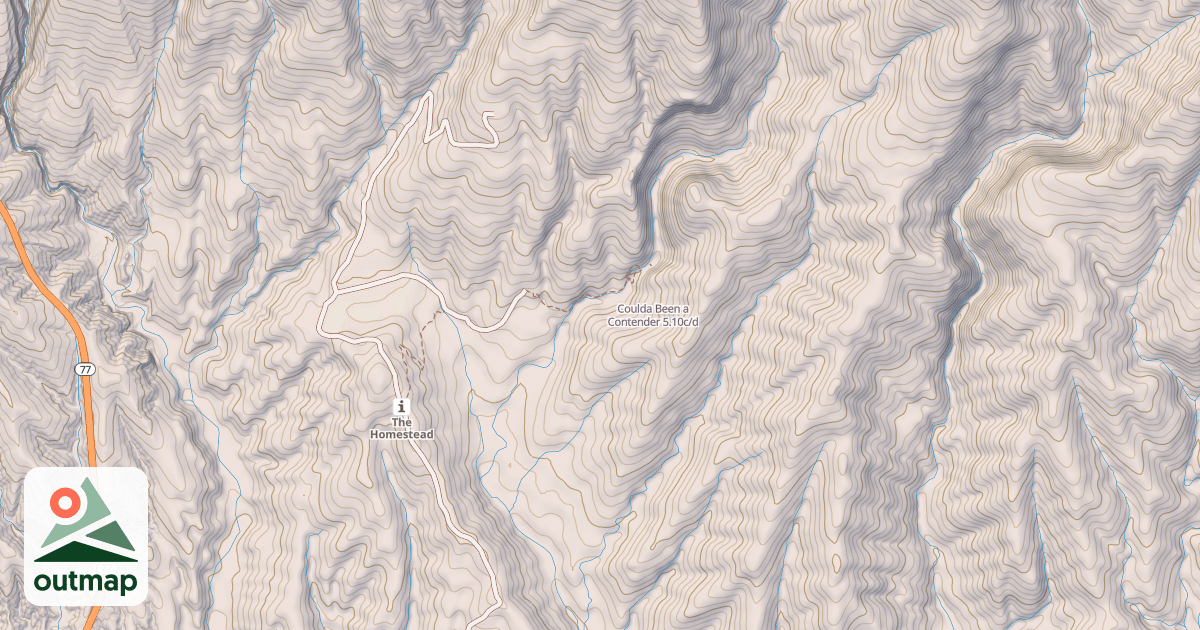 Map of Coulda Been a Contender