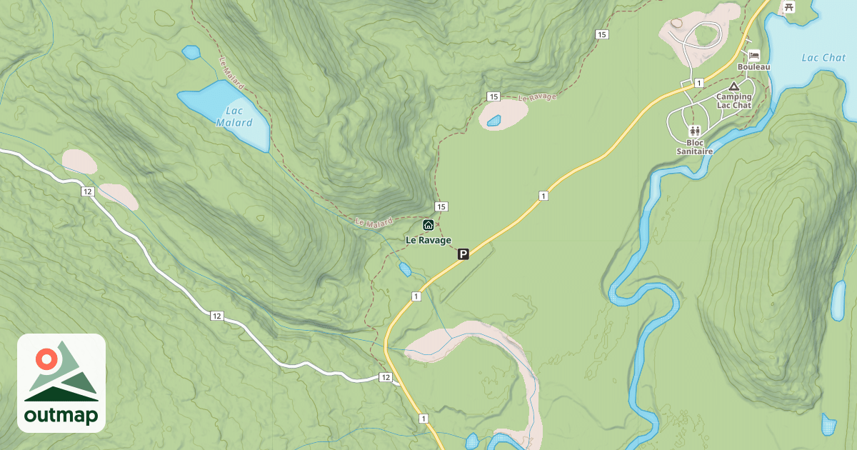 Map of Le Ravage