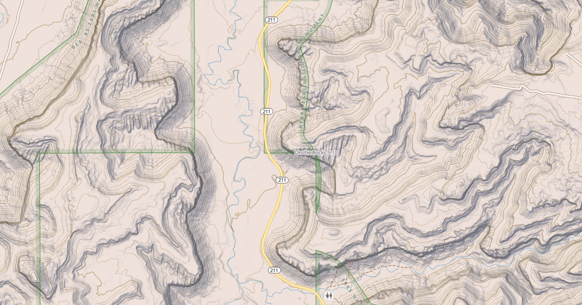 Map preview of On the Rocks