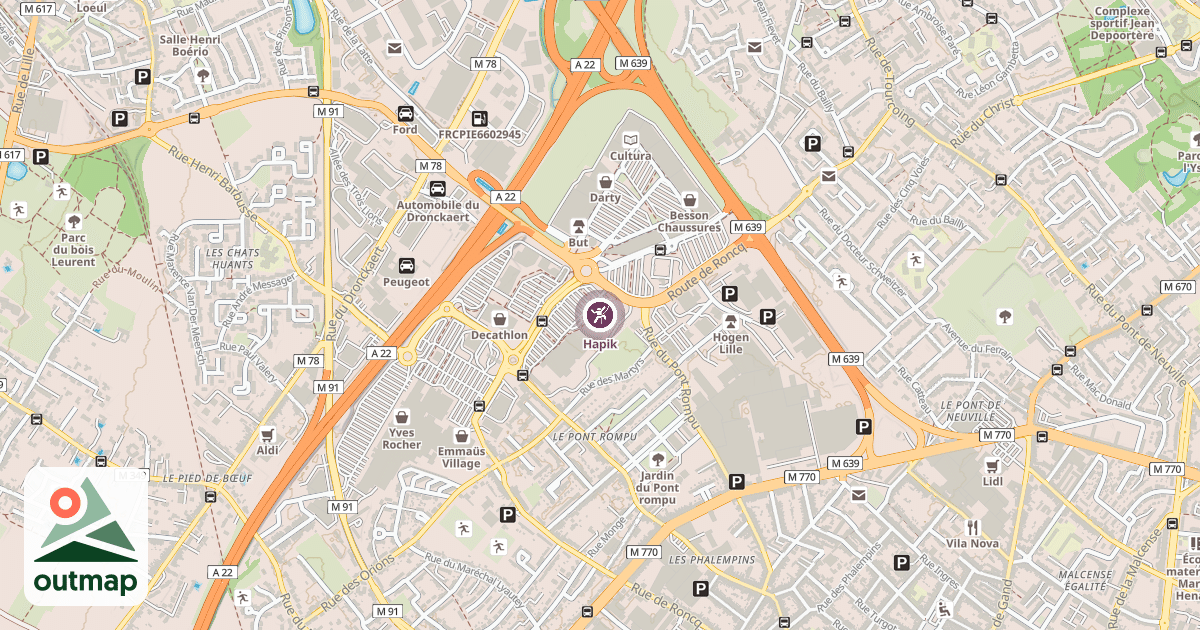 Map of Hapik