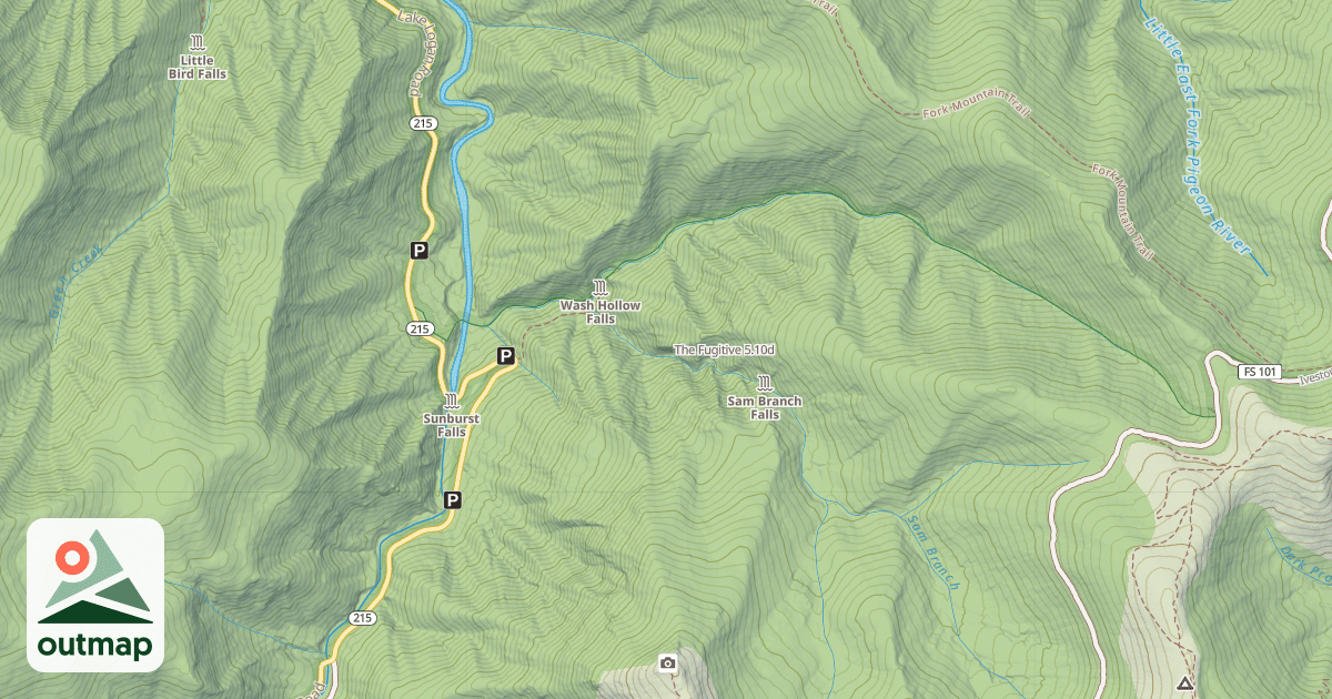 Map of The Fugitive