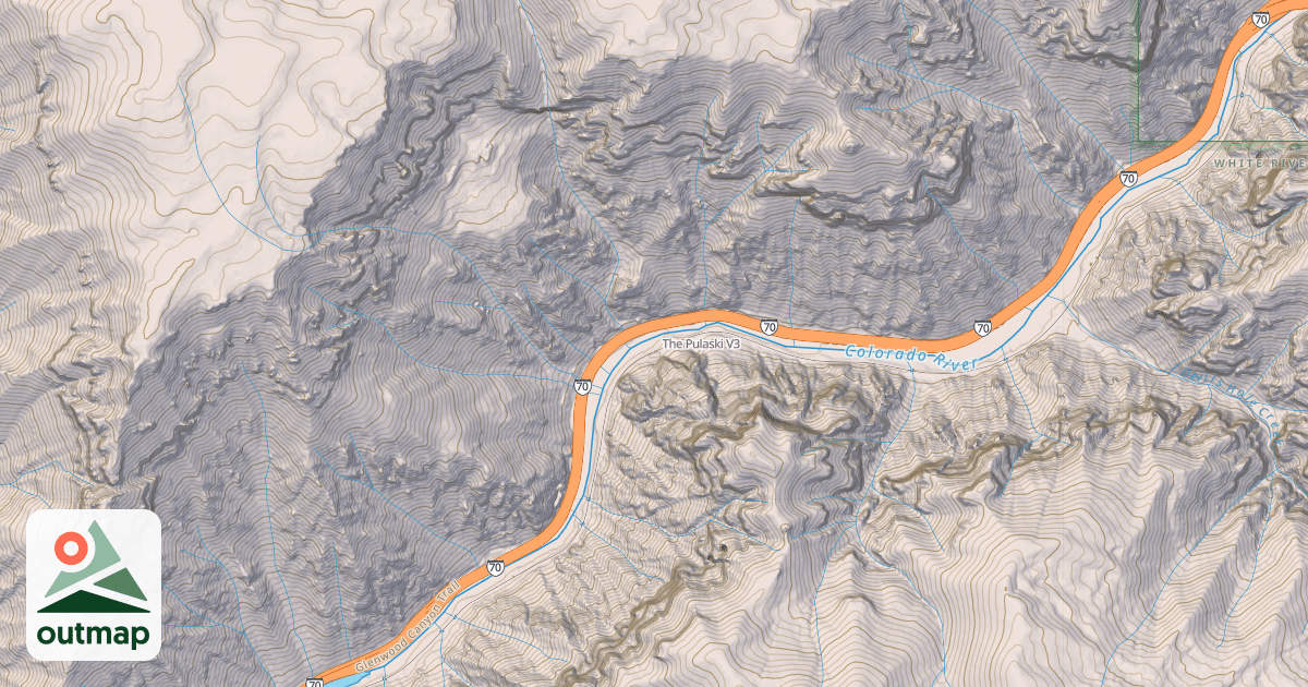 Map of The Pulaski
