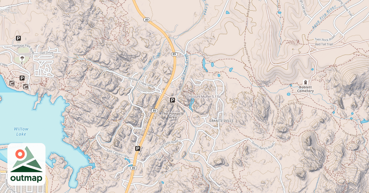 Map of Discount Mufler