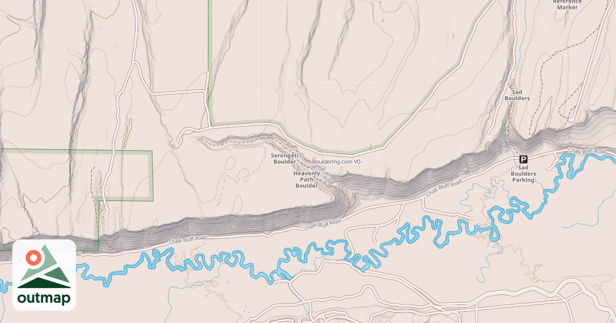 Map of Bouldering.com