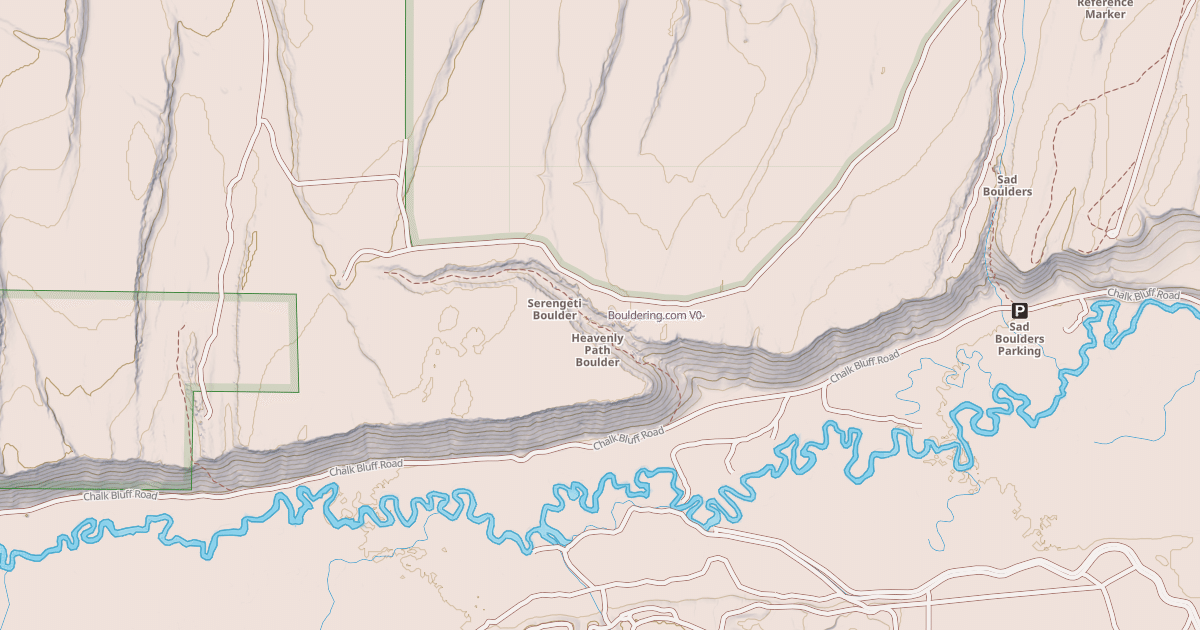 Map preview of Bouldering.com
