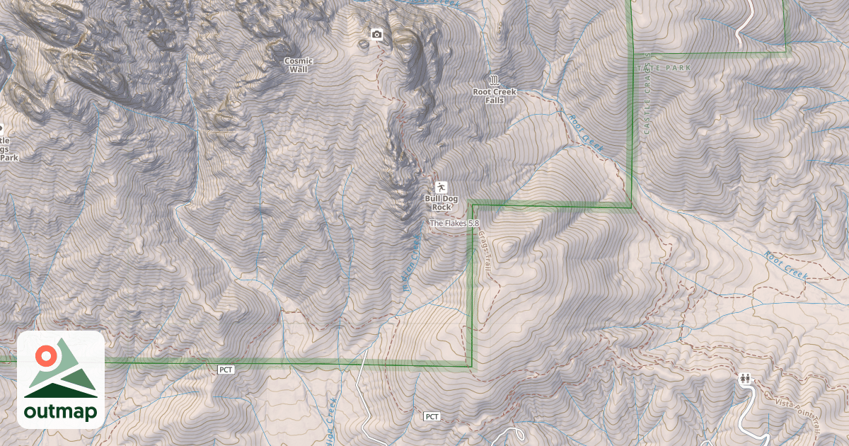 Map of The Flakes