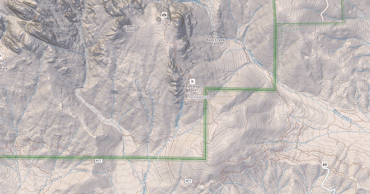 Map preview of The Flakes