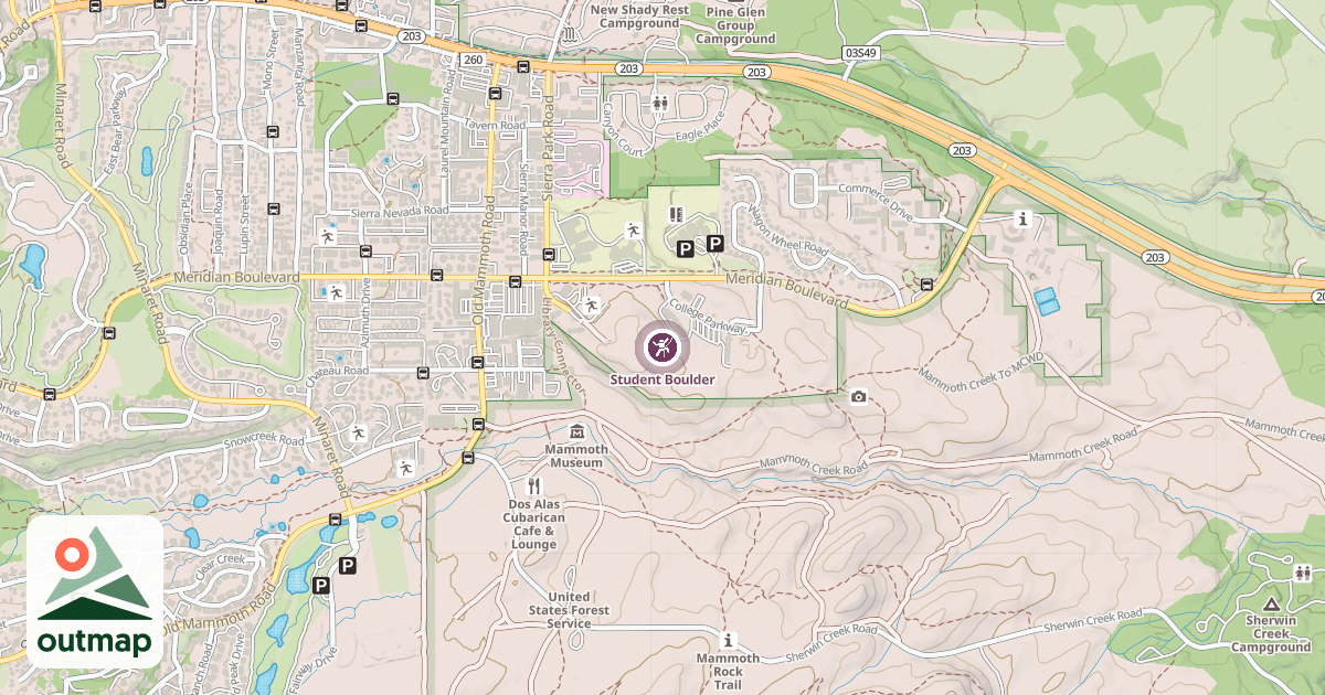 Map of Student Boulder