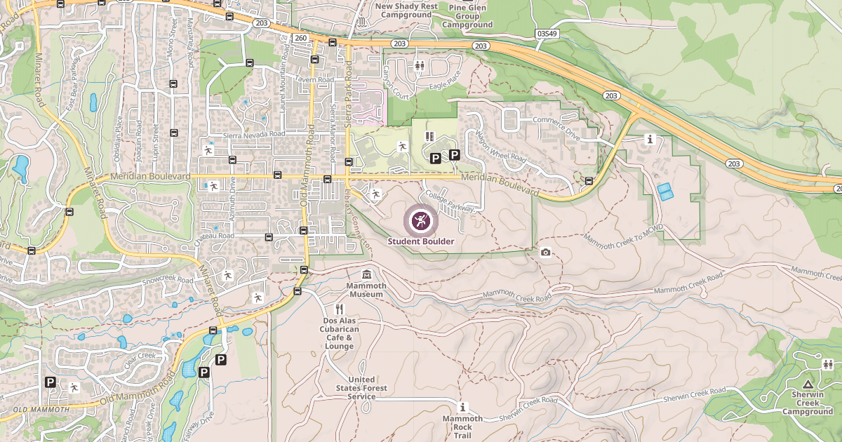 Map preview of Student Boulder
