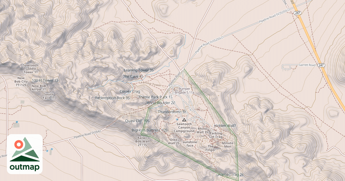 Map of Bumper Brigade