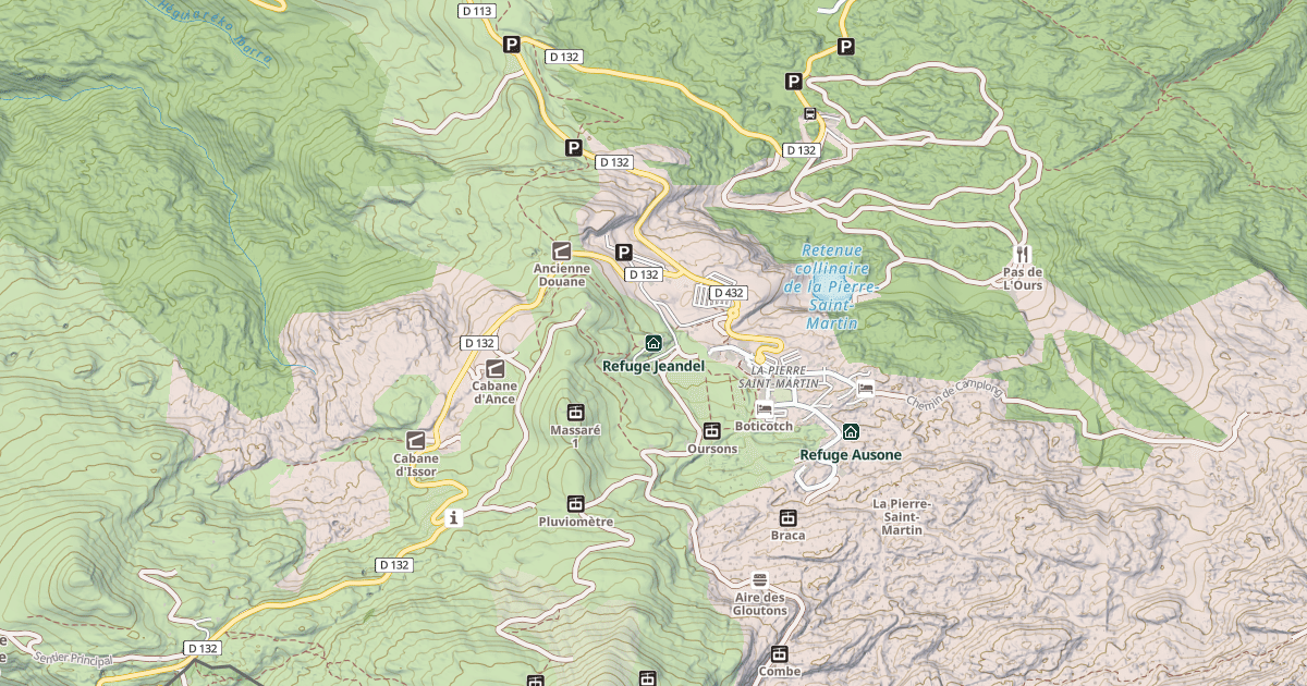 Map preview of Refuge Jeandel