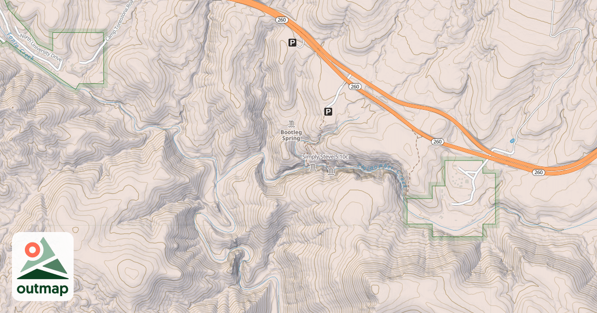 Map of Simply Steve