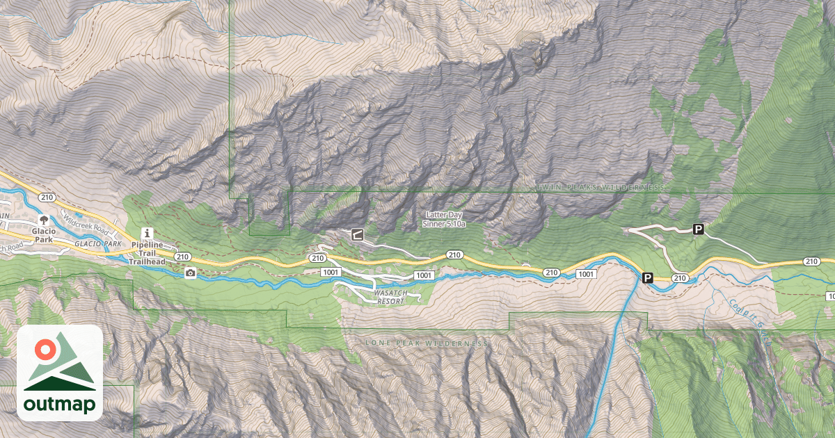 Map of Latter Day Sinner