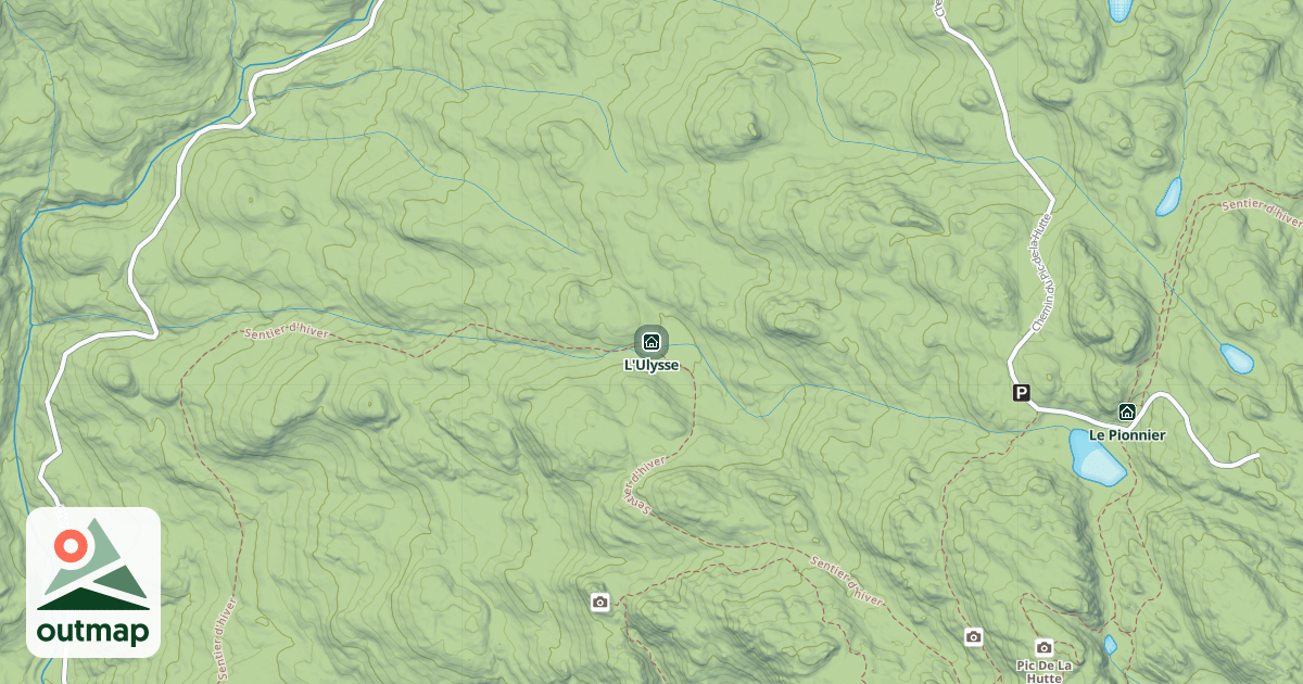 Map of L'Ulysse