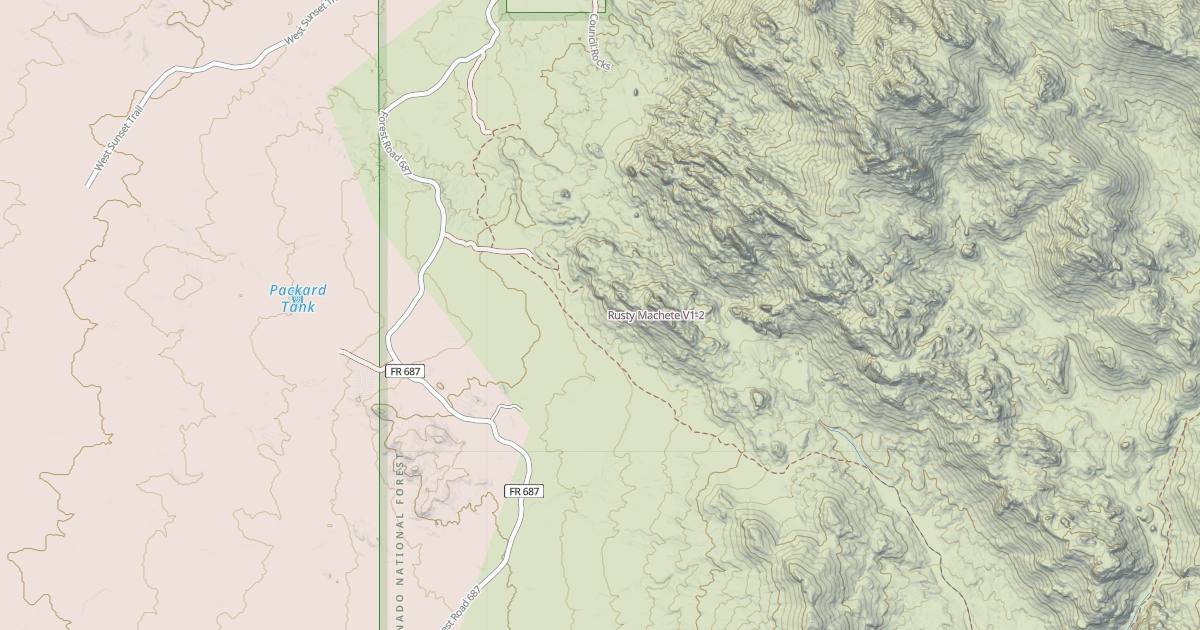 Map preview of Rusty Machete