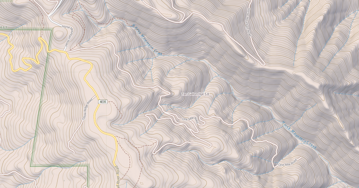 Map preview of Ten Gallon Hat