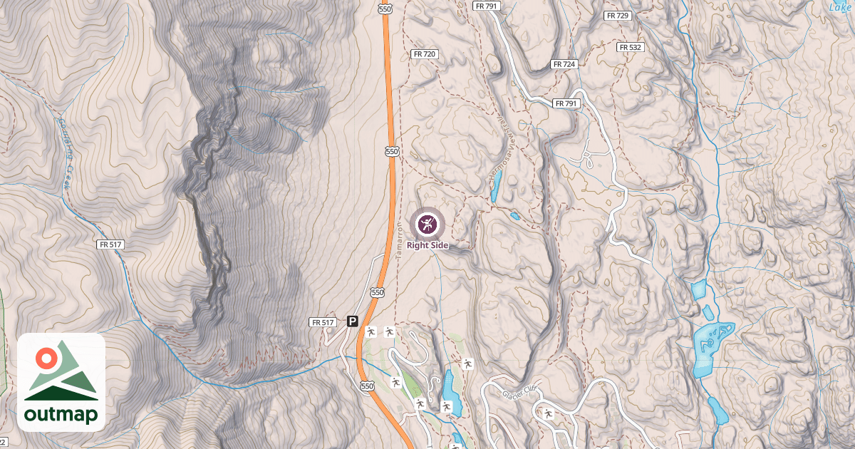 Map of Right Side