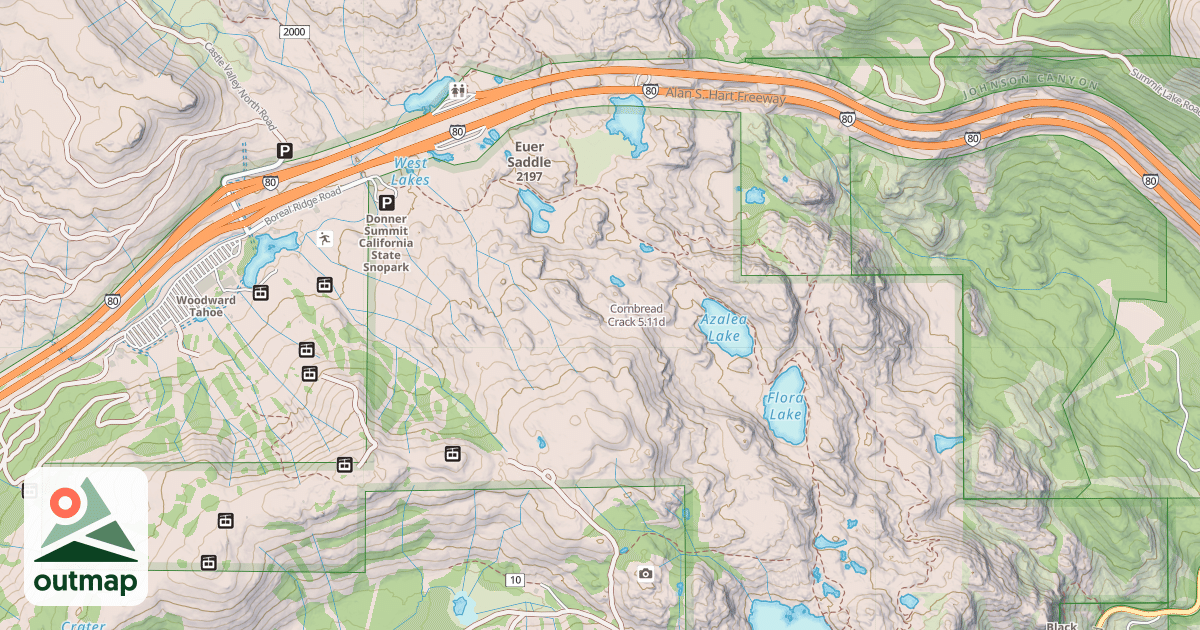 Map of Cornbread Crack