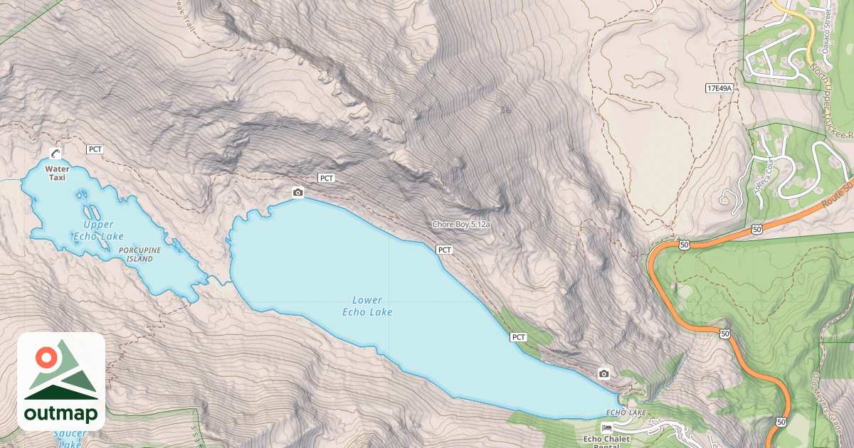 Map of Chore Boy