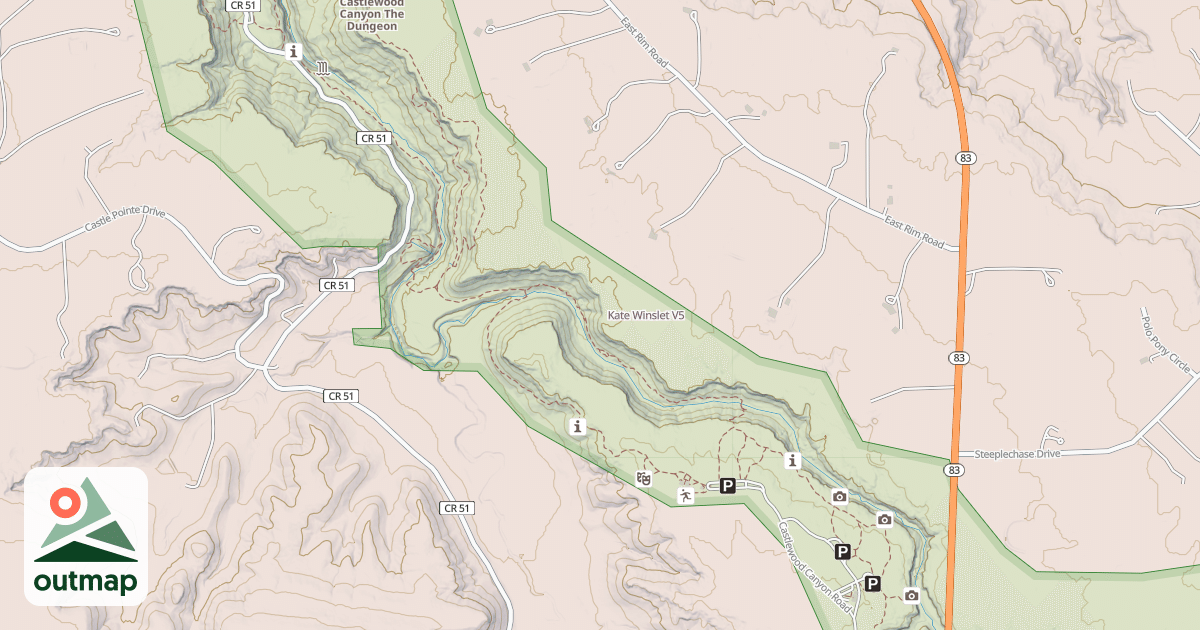 Map of Kate Winslet