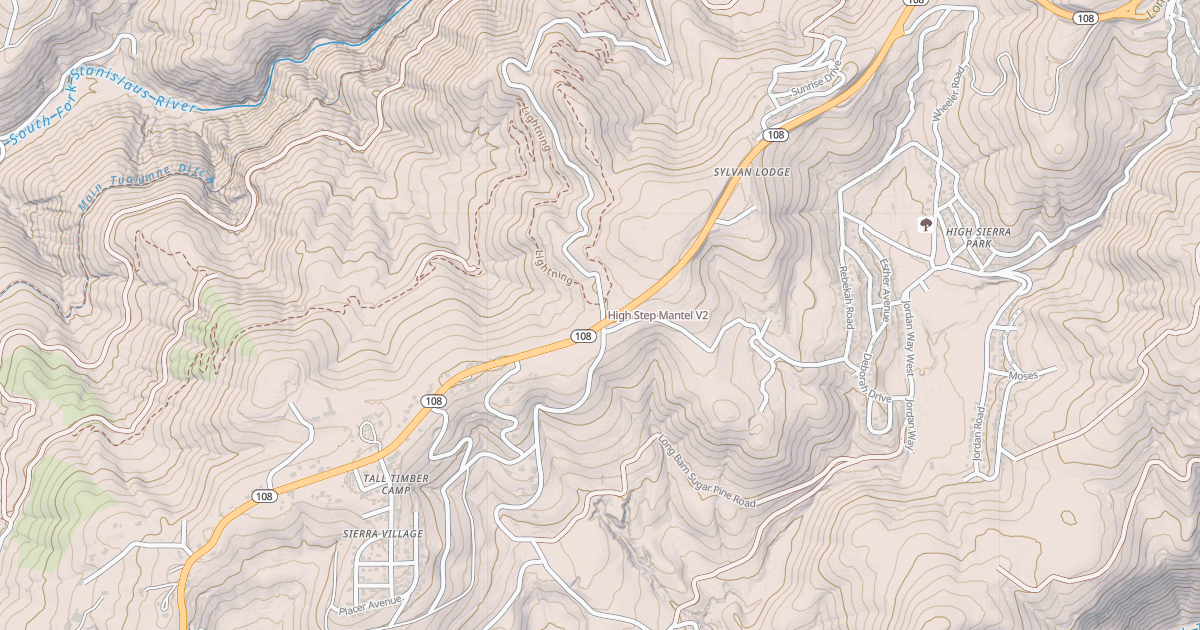 Map preview of High Step Mantel