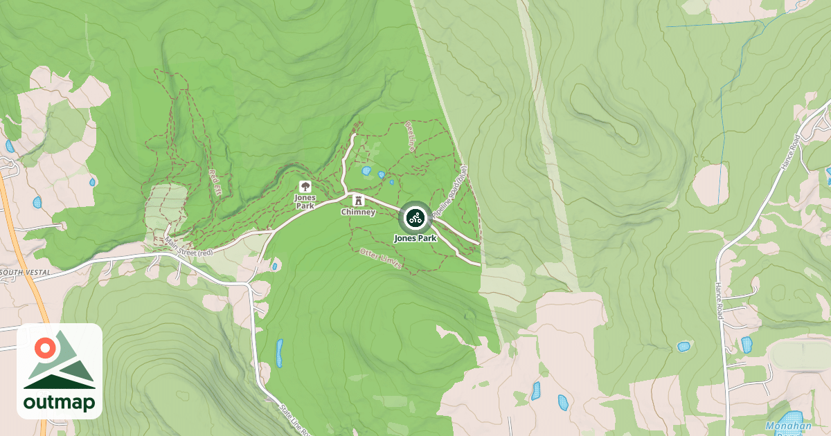 Map of Jones Park