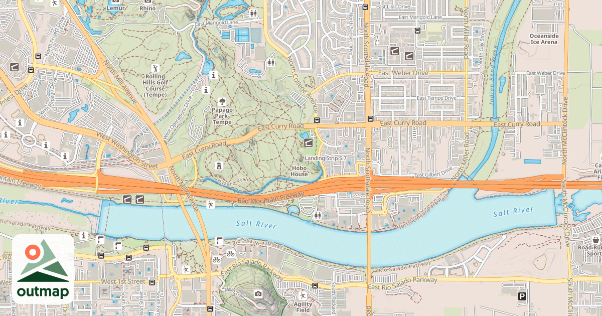 Map of Landing Strip