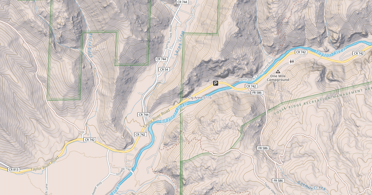 Map preview of Cig Arete