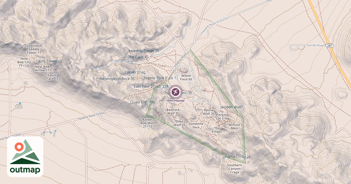 Map of Hen House