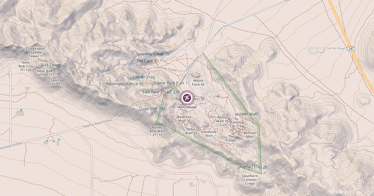 Map preview of Hen House