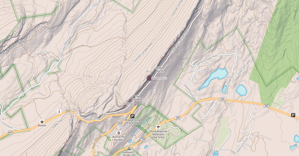 Map preview of Madame G's