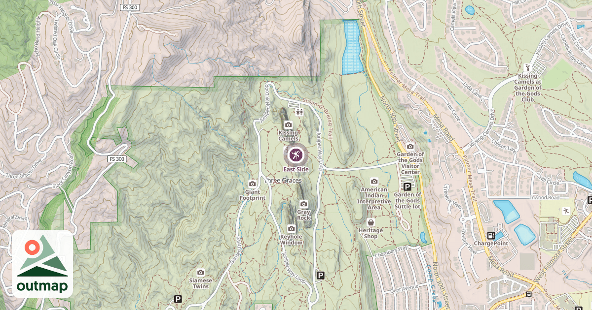 Map of East Side