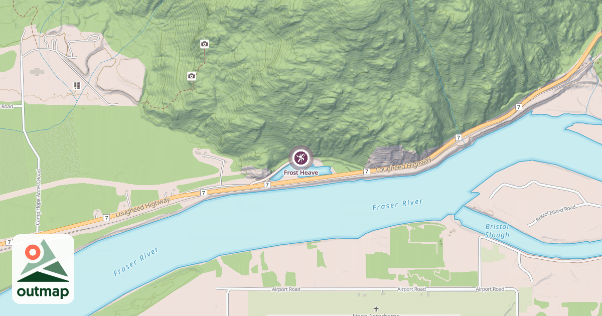 Map of Frost Heave