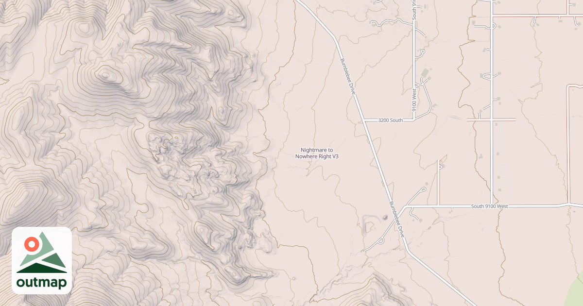 Map of Nightmare to Nowhere Right