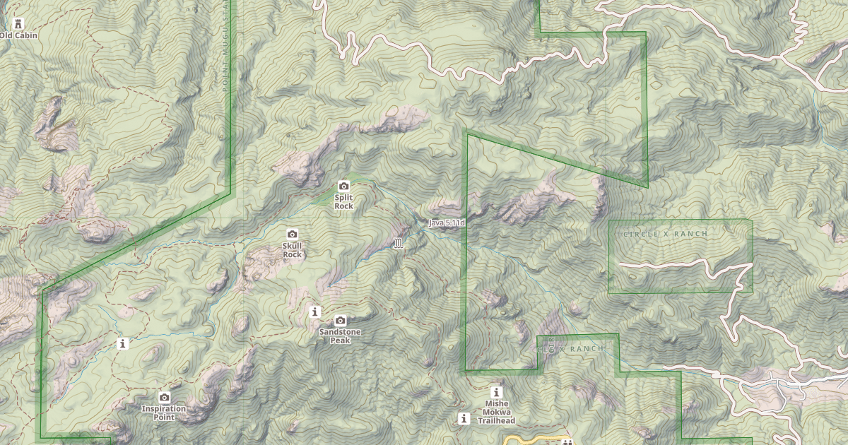 Map preview of Java