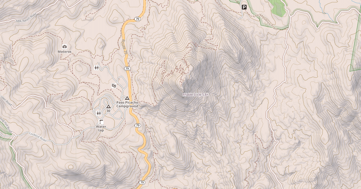 Map preview of Friable Icicle