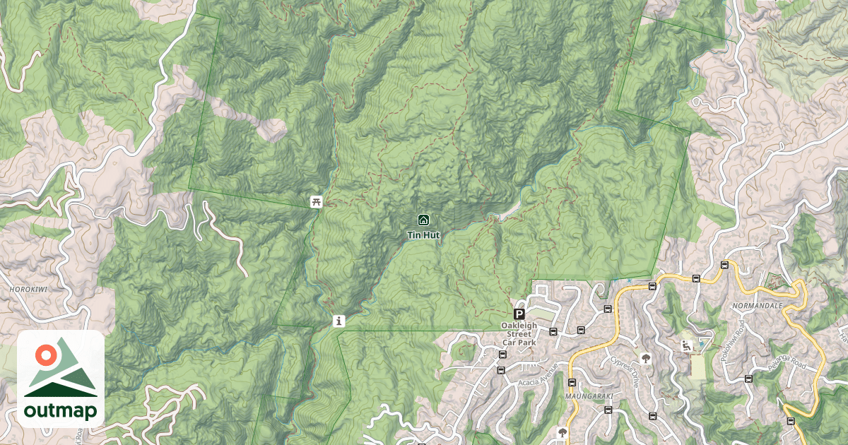 Map of Tin Hut