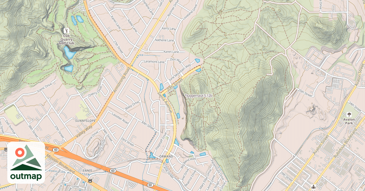 Map of *Juggernaut
