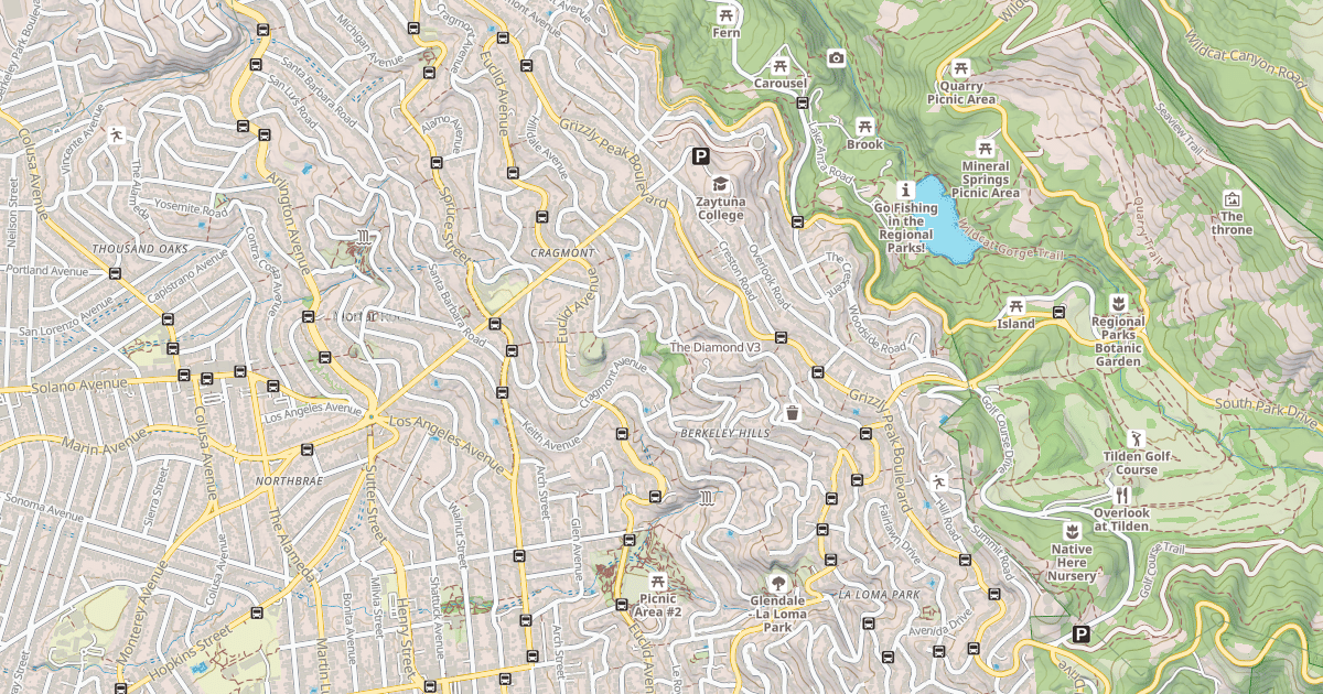 Map preview of The Diamond