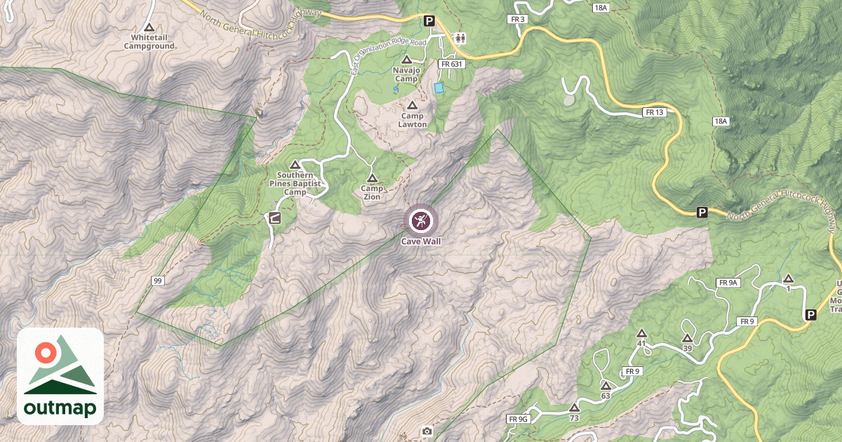Map of Cave Wall