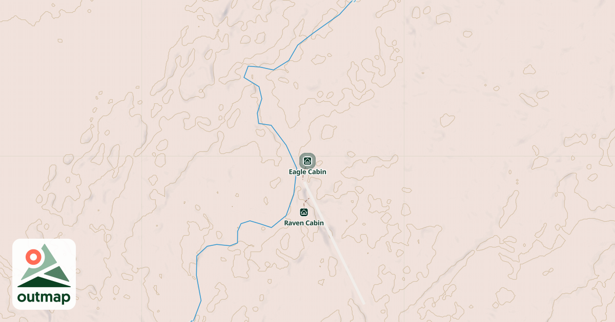 Map of Eagle Cabin