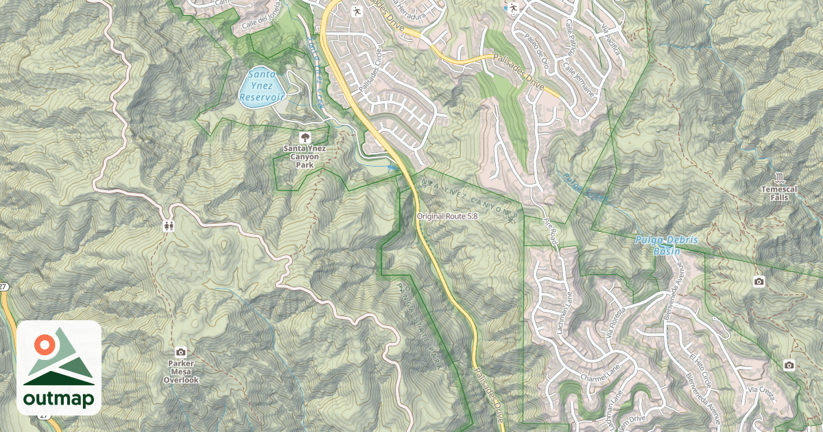 Map of Original Route