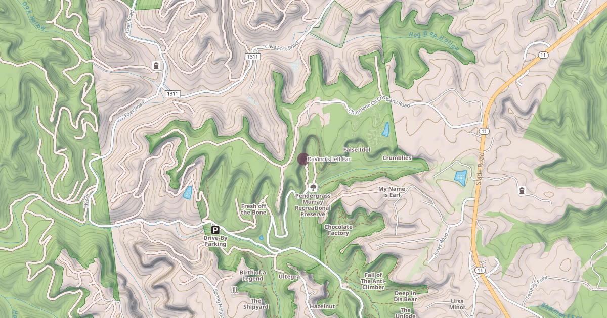 Map preview of DaVinci's Left Ear
