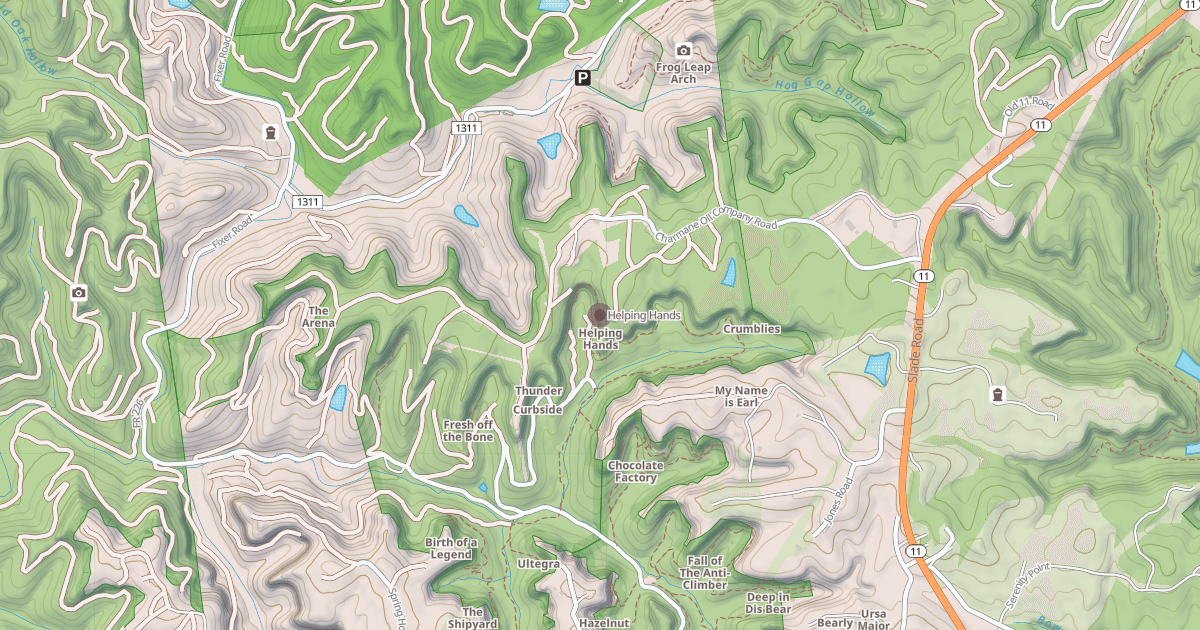 Map preview of Helping Hands
