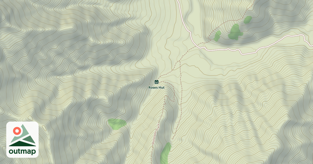 Map of Roses Hut